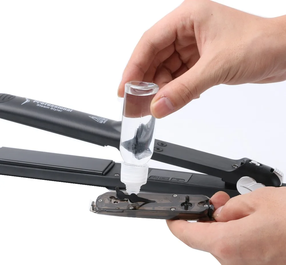 Профессиональный паровой выпрямитель для волос керамический утюжок выпрямления