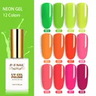 RS NAIL15ml Гель-лак для ногтей Неоновый Цвет Гель-лак для нейл-арта УФ замачиваемый светящийся Гель-лак лаки для профессионального маникюра