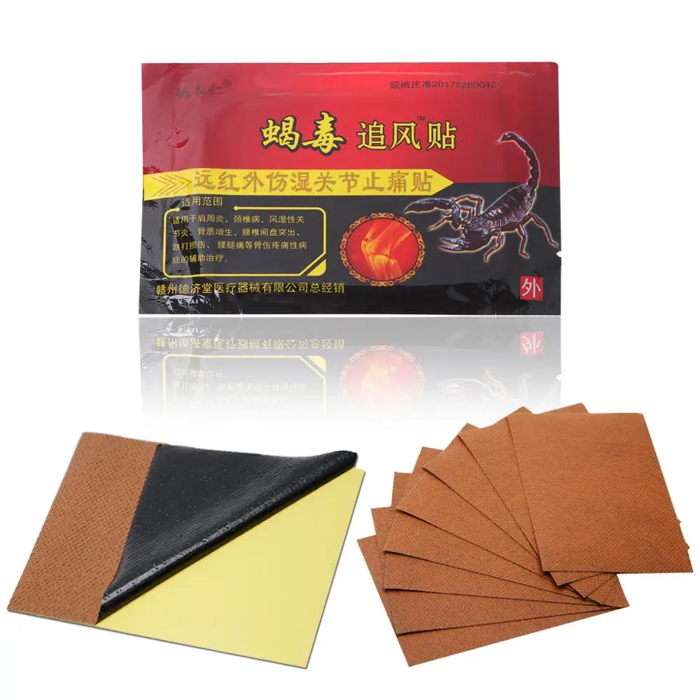 8 шт. экстракт скорпиона Веном коленного сустава ревматоидное избавление от боли