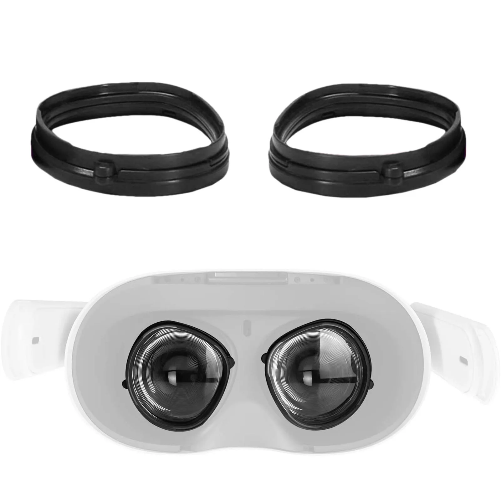 

Vr Eyeglasses Frame For Oculus Quest 2 Lens Protect Scratch Pad Protecting Myopia Glasses For Oculus Quest/Oculus Quest 2