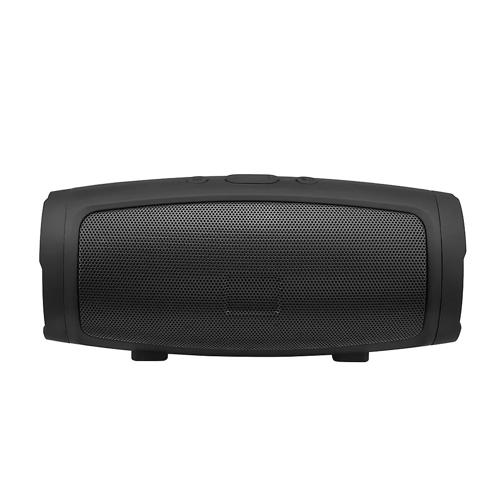 Черный Bluetooth Колонка HIFI Портативная наружная HD звуковая качественная музыкальная Беспроводная колонка - Цвет: Черный