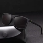 Солнцезащитные очки мужские прямоугольные, для вождения, UV400