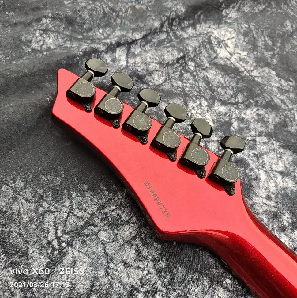 Новый строки через тело Тип Красный washburn электрогитара бесплатная