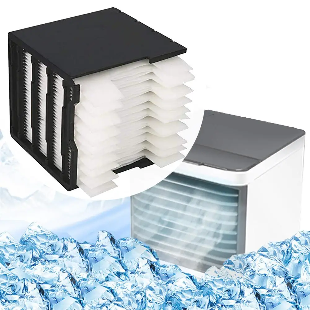 

30pcs/set Air Cooler Replaceable Filter Element Silver Ion Absorbent Felt Portable Humidifier Parts For Portable Air Conditioner