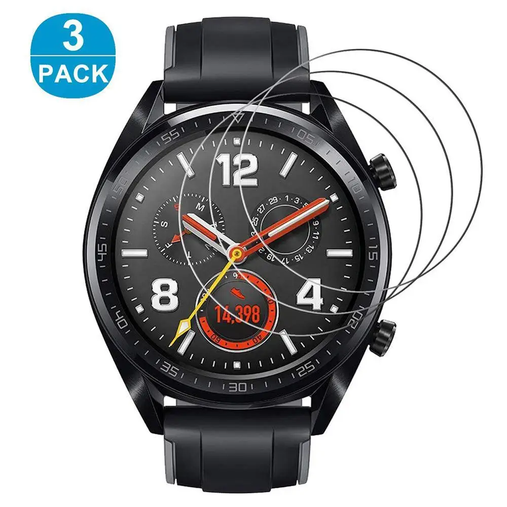 Защитное стекло для смарт-часов huawei gt gt2 46 мм 3 шт. | Наручные часы