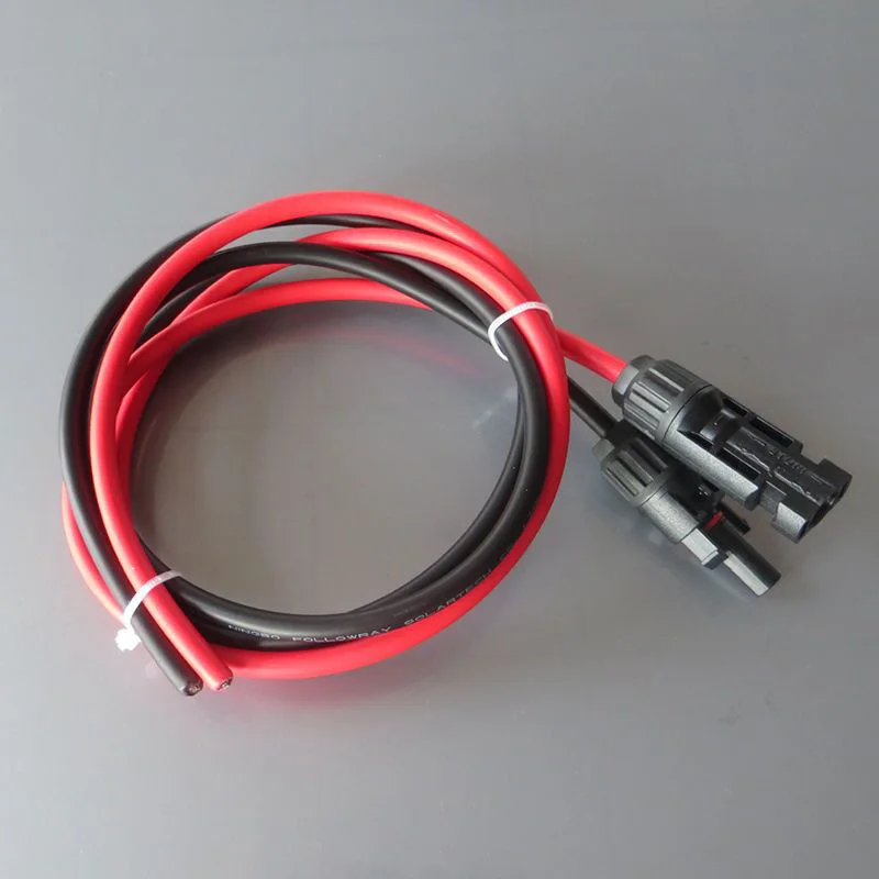 

1meter Solar Panel PV Cable Wire Male & Female Connectors Cable High Quality