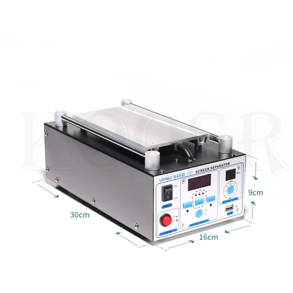 ЖК сепаратор YIHUA 946D III встроенный мощный всасывающий вакуумный насос телефона