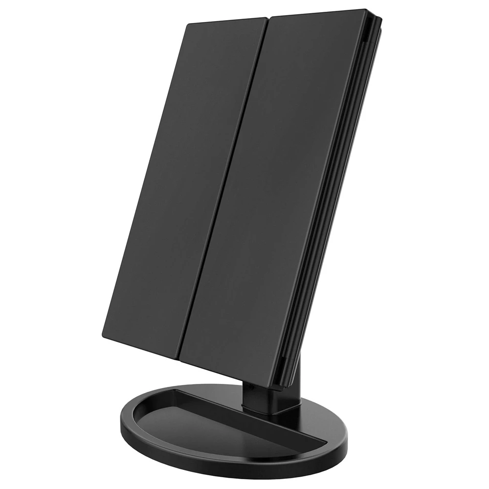 Зеркало для макияжа с 22 светодиодами сенсорный экран косметическое зеркало