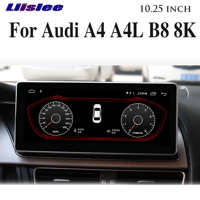 

Car Multimedia Player NAVI 10.25 inch Touch Screen Android For Audi A4 A4L B8 8K 2009~2016 CarPlay Radio Stereo GPS Navigation