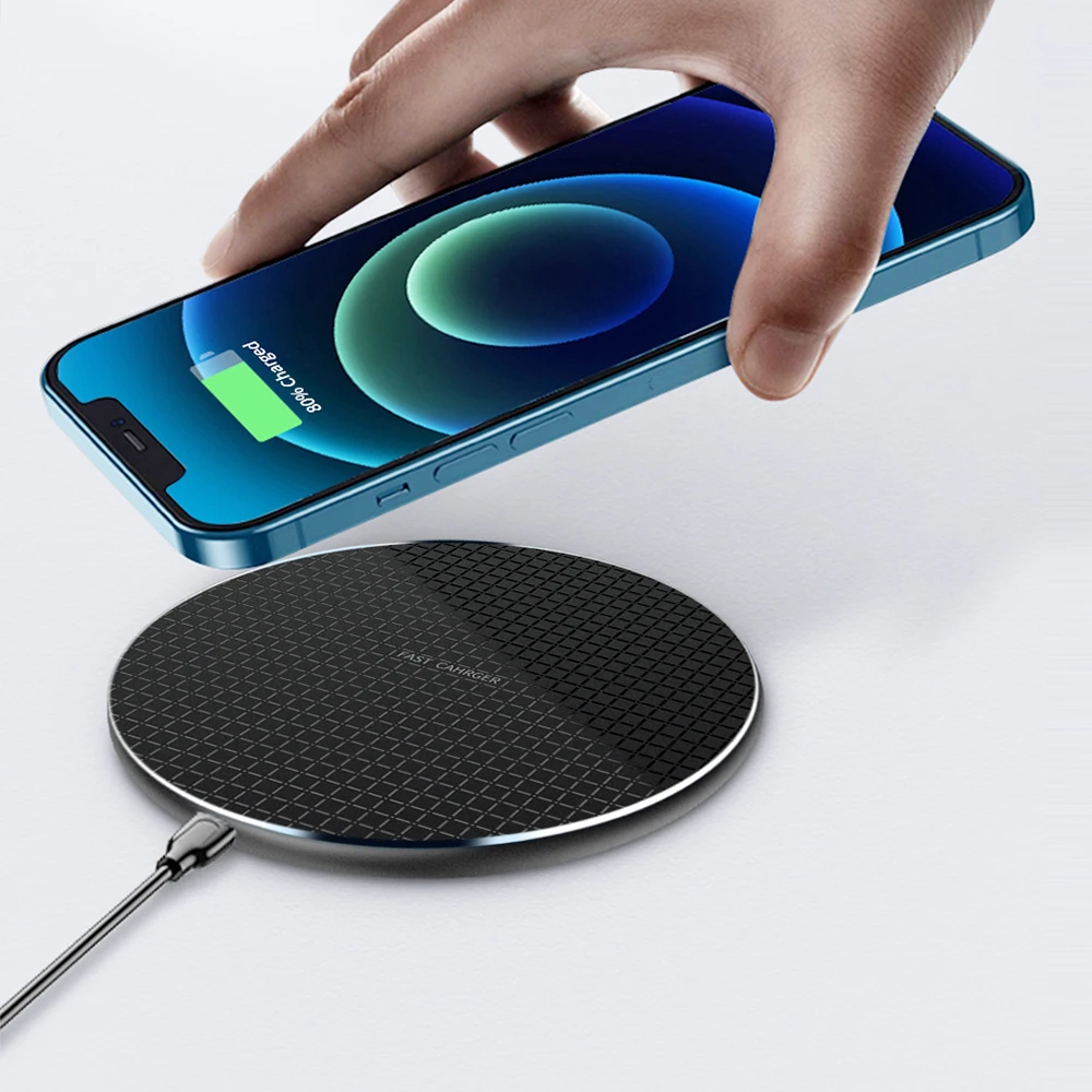 QI Charging Power Wireless Charger For Samsung Galaxy Note 20 Ultra 5G 10 Fold 2 Flip 3 S21 Plus Charge Pad Case Phone Accessory | Мобильные
