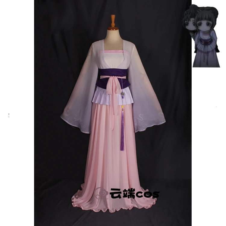 

Anime MO DAO ZU SHI Jiang Yanli Cosplay Costume Childhood Costume Grandmaster of Demonic Cultivation Jiang Chen Sister Costumes