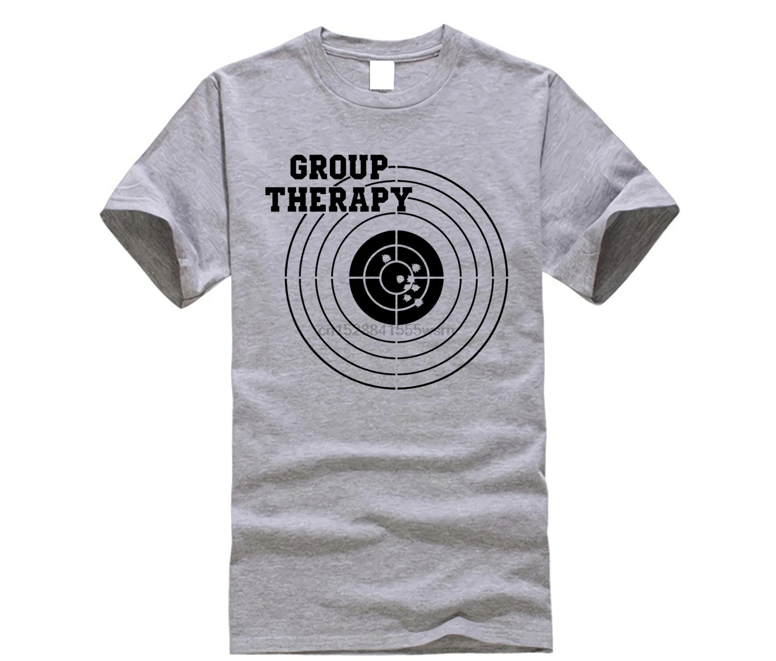 2019 брендовая футболка Homme Tees с принтом Мужская Футболка Harajuku Group Therapy стрельба из