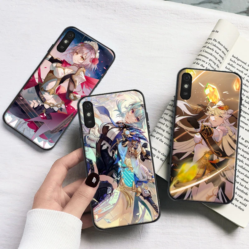 

Genshin Impact Anime Soft TPU Phone Case Coque For Xiaomi Redmi 7 7A 8 8A 9i 9AT 9T 9A 9C Note 7 8 8T 8 2021 Back Cover Carcasa