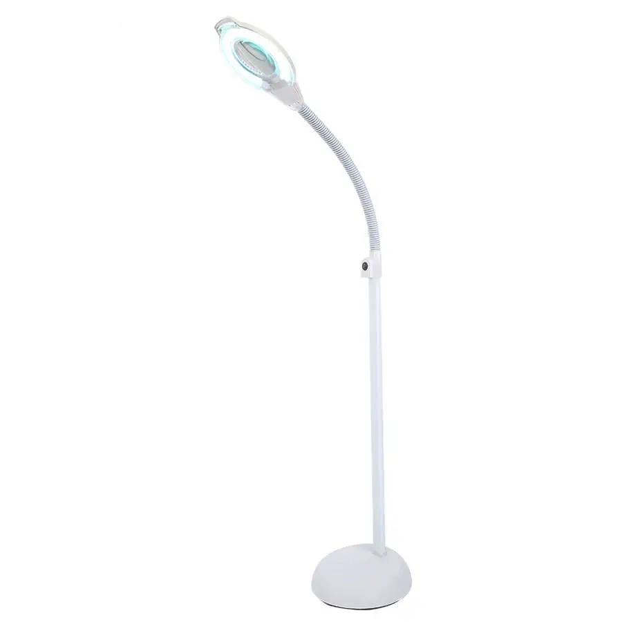 Зеркальная напольная светодиодсветодиодный лампа с увеличением 220 x для салона