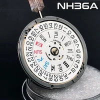 genuine seiko 24 jewels 4r36 nh36 nh36a japan original automatic watch movement mens parts for wrist watch replace accessories