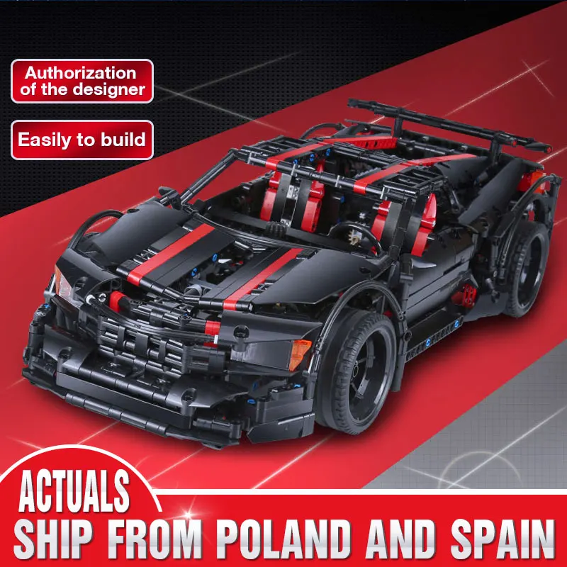 MOC Technic серия Assassin X19 детская модель приспособление для автомобиля technic racer городской строительный блок Кирпичи diy игрушка подарок детские игрушки