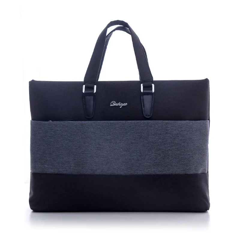 

Portable Envelope To Meeting Briefcase Oxford Cloth Porte Document Bolsa Masculina Bag for Men Briefcase Side Bag for Men