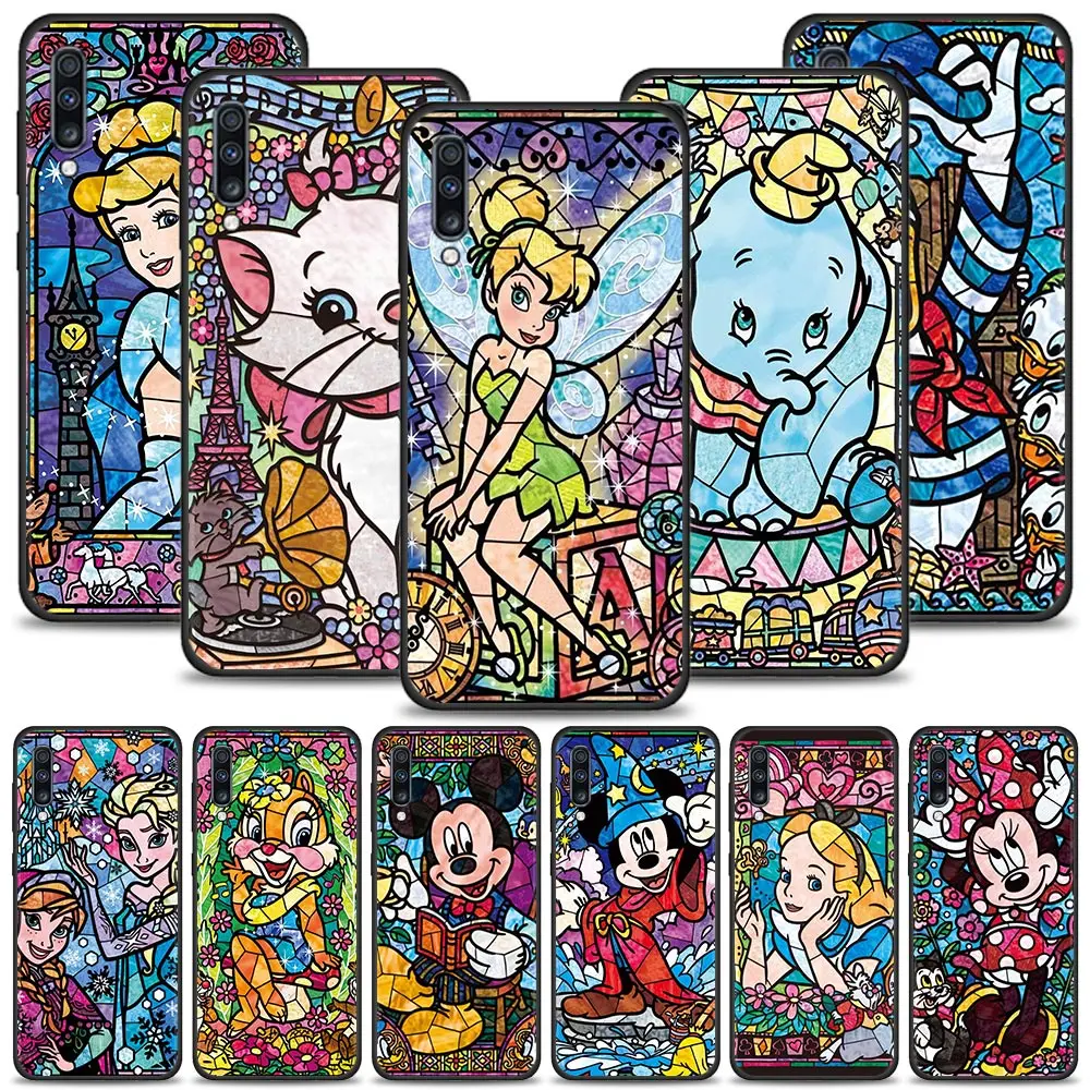 

Disney stitch princess Case for Samsung Galaxy A80 A90 5G A30S A40 A50S A60 A70S Silicone Soft-Touch Back Cover Funda Capa