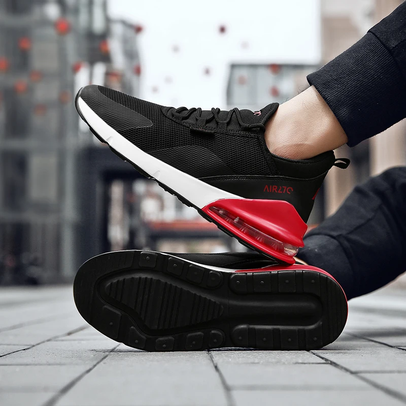 Seedstar Men Sneakers Breathable Air Mesh Outdoor Sport Shoes Spring Autumn Couple Cushion Flats Training Running 38-45 | Обувь