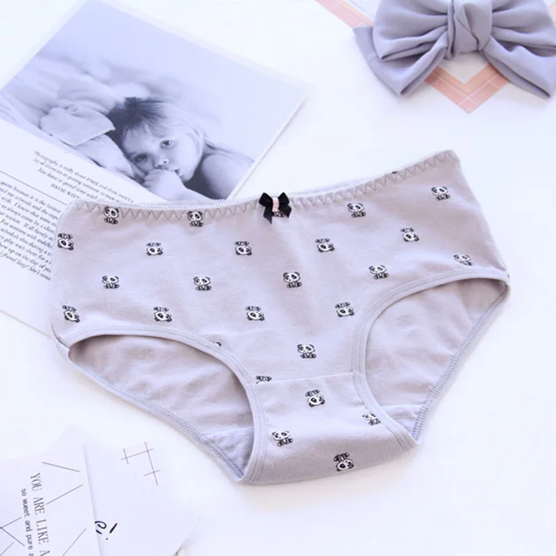 Трусы женские хлопковые в полоску с бантом 4 вида|Женские трусики| |