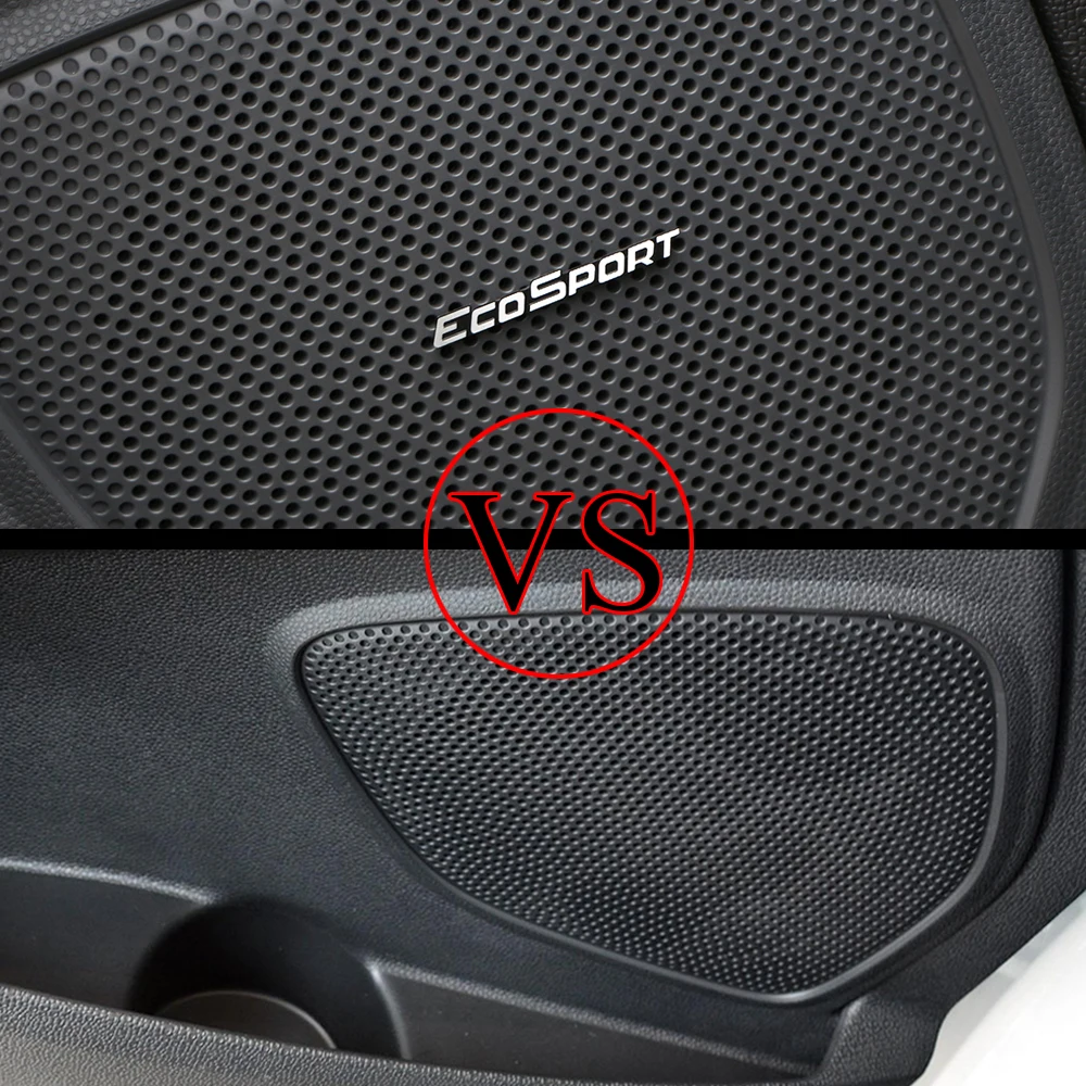 Daefar 3D Алюминиевые аудиоколонки значок стерео Наклейка для Ford Ecosport 2011- аксессуары