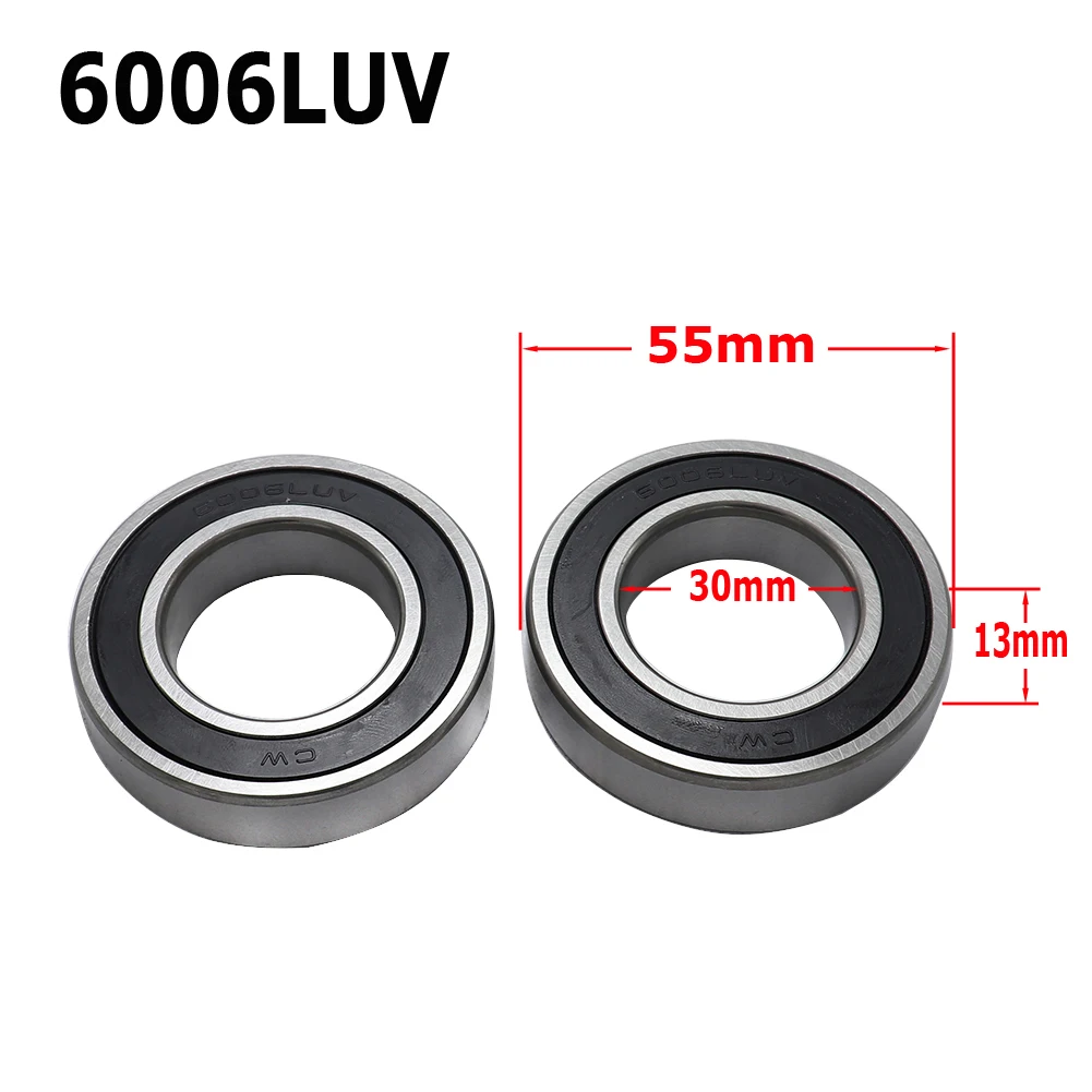 

2pcs Good Quality Seal Bearing 6006LUV Miniature Flange Bearing Motorcycle Accessories