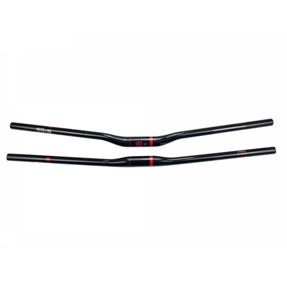 

31.8mm Carbon Fiber MTB Road Bike Handlebar Swallow-shaped Flat/Riser Handle 3K Glossy 580/600/620/640/660/680/700/720/740/760mm