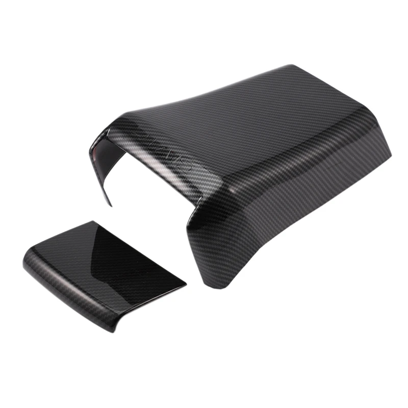Углеродное волокно задний подлокотник коробка анти Kick Pad Накладка для Honda Civic 10Th