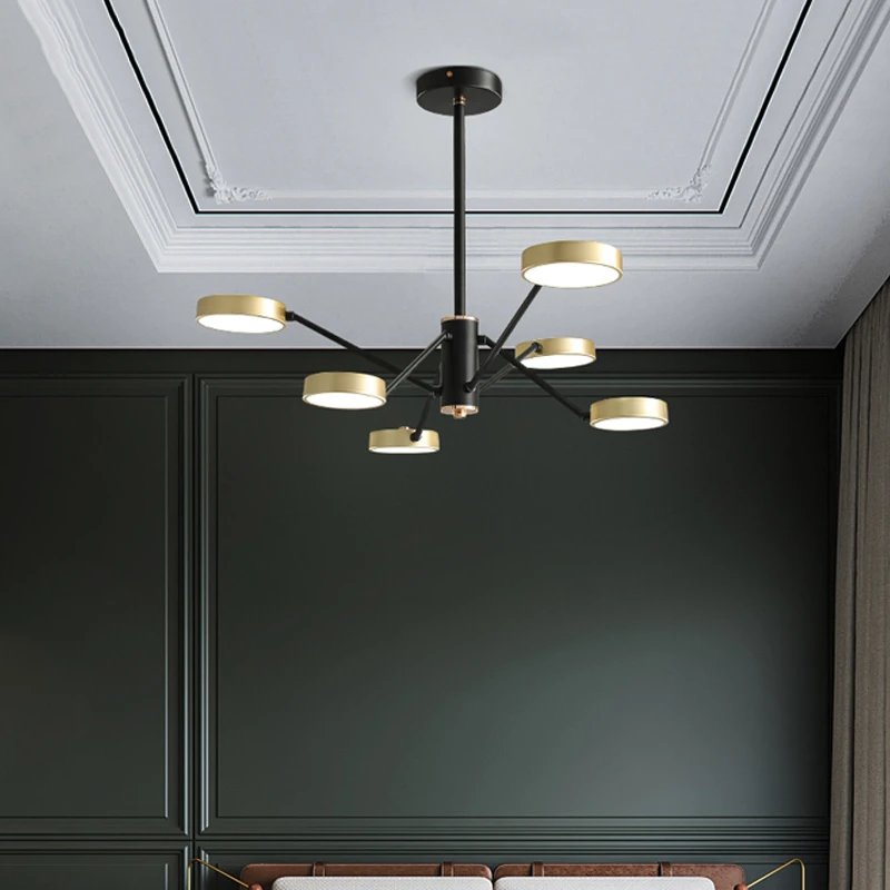 Скандинавский светильник потолочный s для гостиной Ретро Лофт винтажный