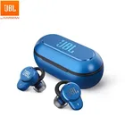 Оригинальные беспроводные Bluetooth-наушники JBL T280tws Pro, TWS стереонаушники T280, звуковая гарнитура, наушники с микрофоном и зарядным чехлом