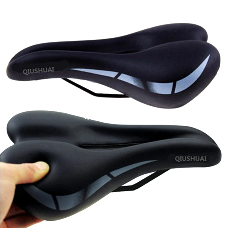 

Hot Mountain Bike Saddle Soft Bike Seat Gel Silicone Seat Cushion Sponge Saddle Cover Bicycle Soft Seat Case Cycling Accessories