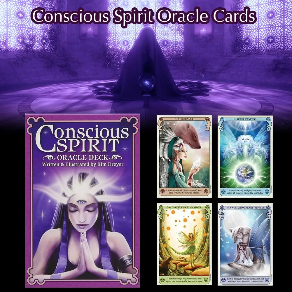 36 шт. Карты Таро игра scious Spirit Oracle Card прочные модные вечерние веселые игральные