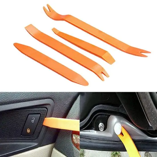 

4Pcs Auto Car Radio Door Clip Panel Trim Dash Audio Removal Installer Pry Tools Car Interior Accessories Boutique New Hot