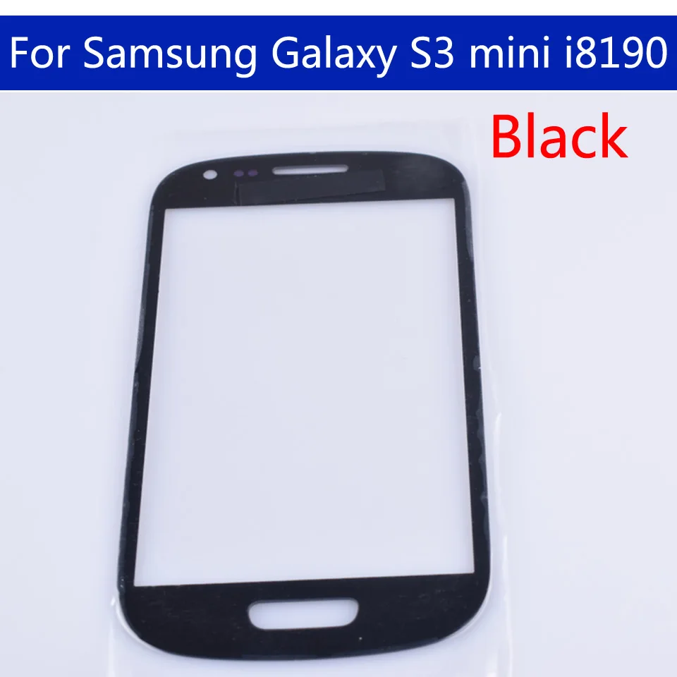 Сенсорный экран S3mini для Samsung Galaxy S III mini S3 i8190 i8190N внешнее стекло ЖК-экрана сменный