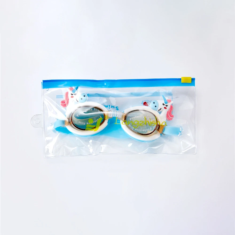 От 3 до 7 лет детские очки с мультяшными животными цветные водонепроницаемые анти