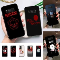 stephen kings it phone case for samsung galaxy note 8 9 10 pro note20 ultra 10lite m30s back coque
