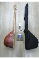 turkish baglama saz waterproof case strings tezene full set turkish traditional guitar instrument wood mahogany stringed