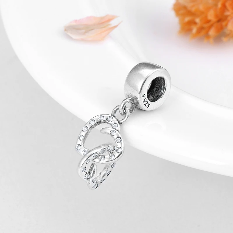 Милые сердечки циркониевые амулеты для изготовления ювелирных изделий горячая