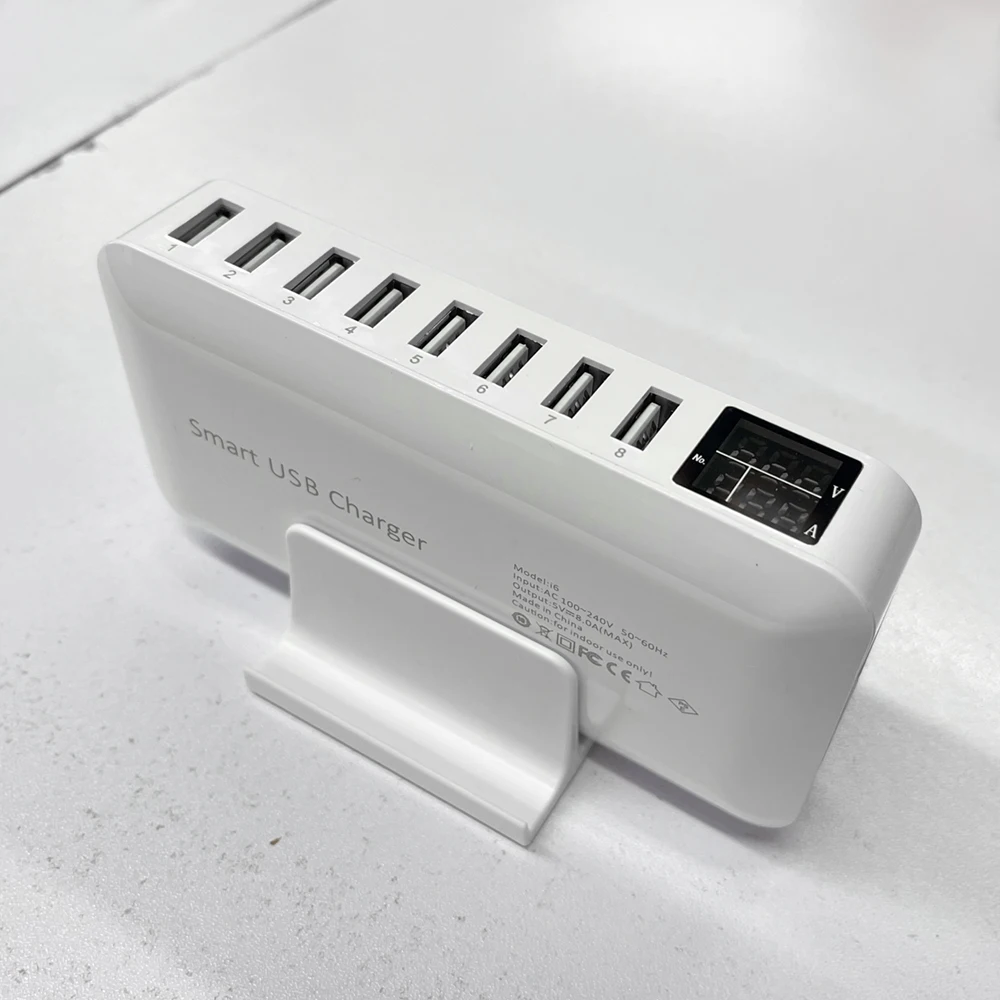 ilepo multi usb phone charger holder organization charging station charger dock for iphone samsung ipad oppo vivo huawei black free global shipping