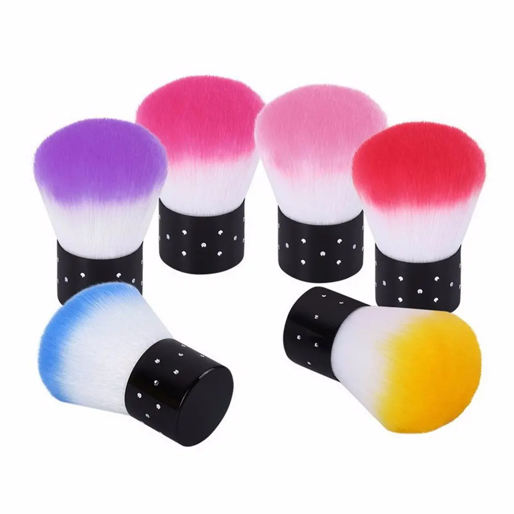 

Nail Arts Dust Cleaner Brushes Makeup Brush Soft Pink Nail Cleaning Brushes For Manicure Powder Brush For Nail Arts Make Up