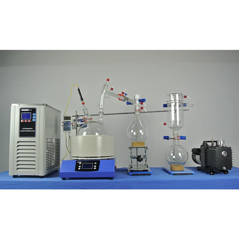 ZOIBKD Новое лабораторное оборудование 5000 мл/5л Дистилляция на коротком пути