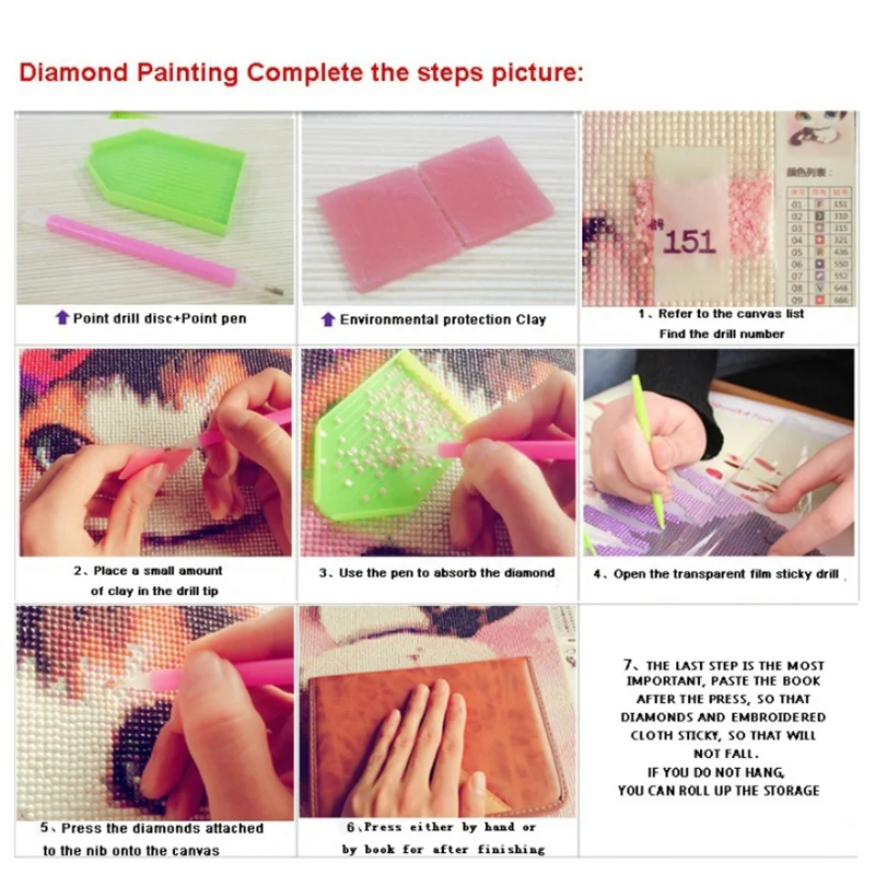DIY 5D алмазная картина панда зеленый бамбуковый мультфильм детская Алмазная