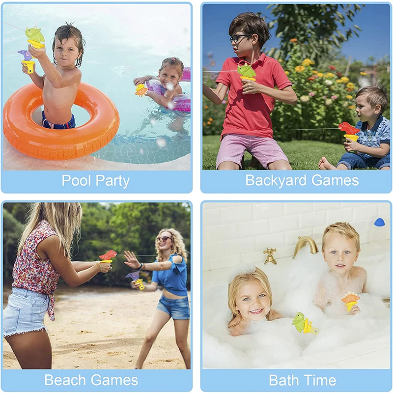 Летнее водяное ружье игрушки для детей девочек и мальчиков Мультяшные животные