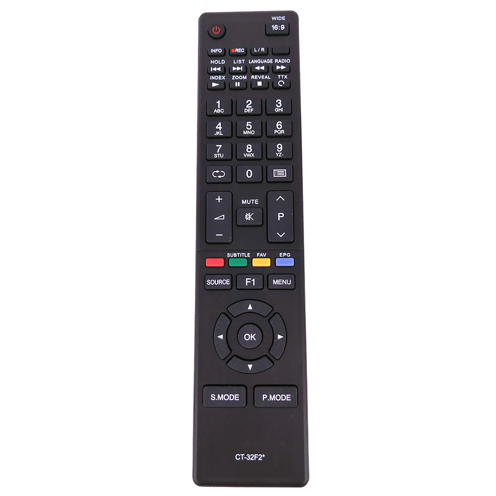 Новая замена CT-32F2 * для TOSHIBA ЖК-дисплей ТВ пульт дистанционного управления