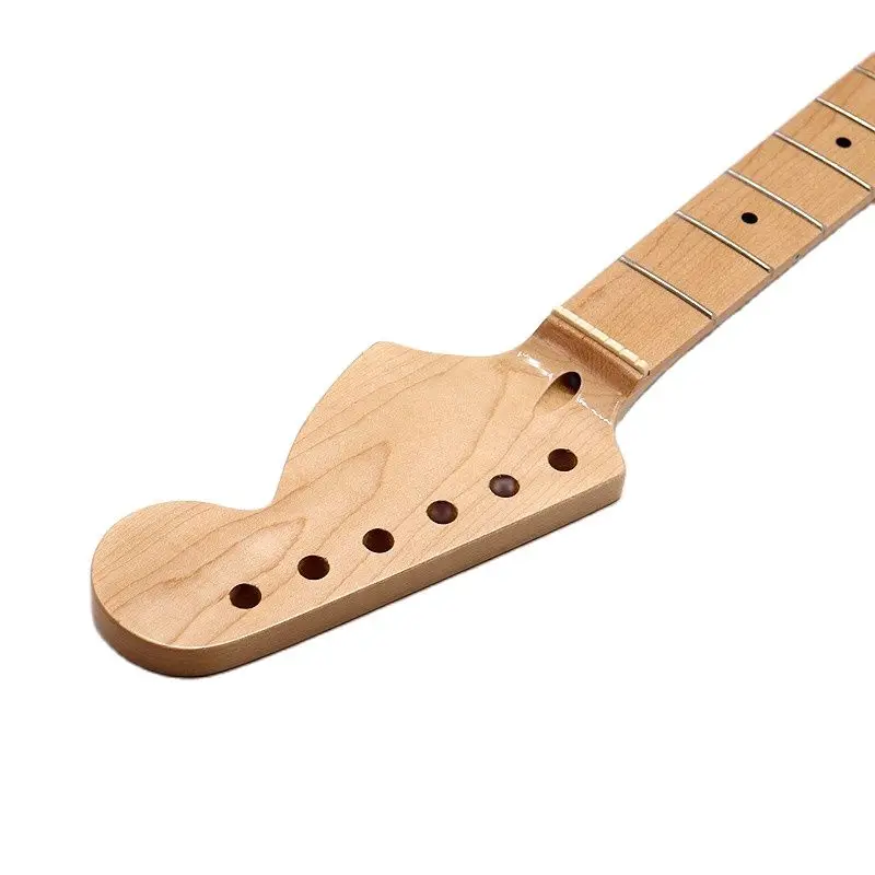 st gitarre hals e gitarre hals strat hals natürliche farbe kanadischen ahorn großen kopf hochglanz neck für elektrische gitarre free gl