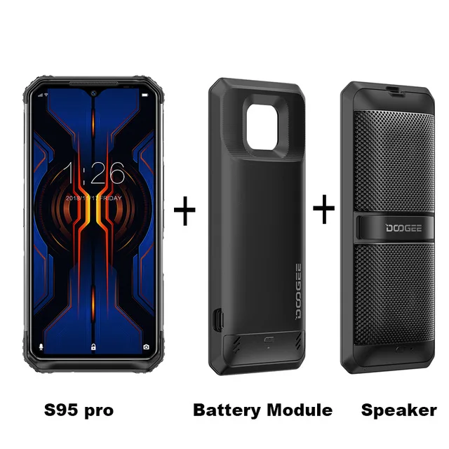 DOOGEE S95 Pro 6 3 ''Экран модуль прочный P68/IP69K мобильный телефон на процессоре Helio P90