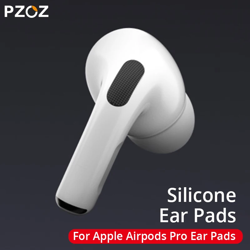 

PZOZ for airpods pro ear tips Soft Silicone Earbuds Earphone Noise Reduction Soundproof Earplug for Apple AirPods 3 Ear Tips