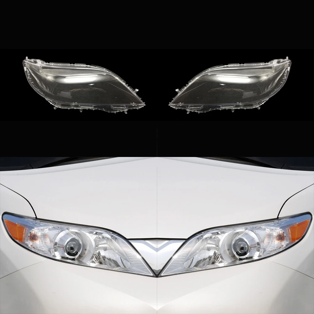 Headlight Lens For Toyota Sienna 2013 2014 2015 2016 2017 2018 Headlamp Cover Car Replacement Auto Shell