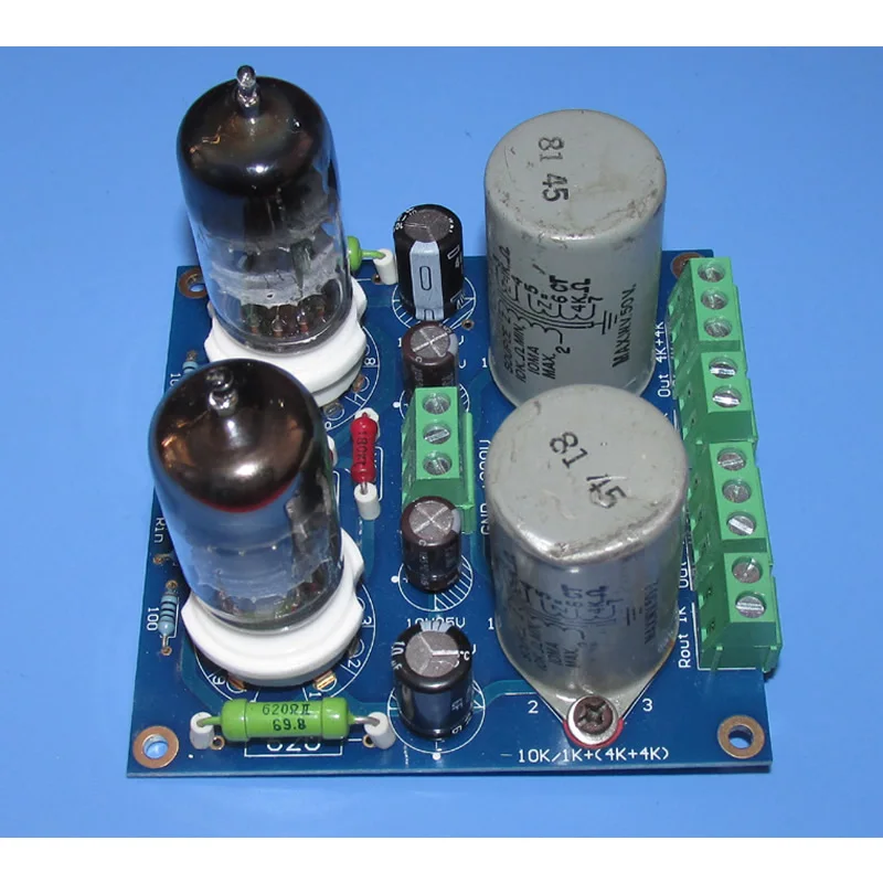 

12AU7 parallel pushes USA UTC military regulations 10K:1K/4K (1K+1K) nickel alloy transformer front board LG168D