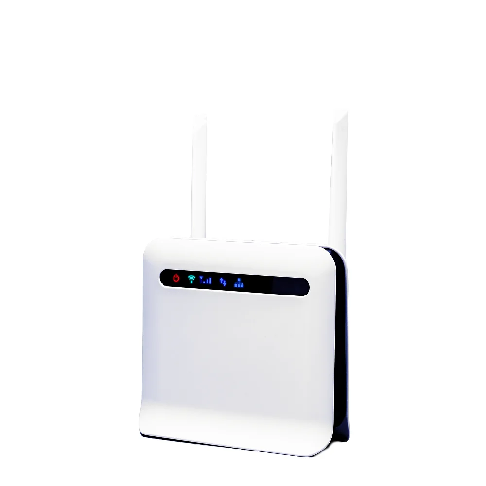 Huasifei 3g4g LTE CPE /Router Unlocks 300mbps 100m Single Frequency Wireless Router Modem 4G WiFi SIM Card RJ45 Ethernet Port